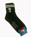 Gray Athletic Snoopy Socks