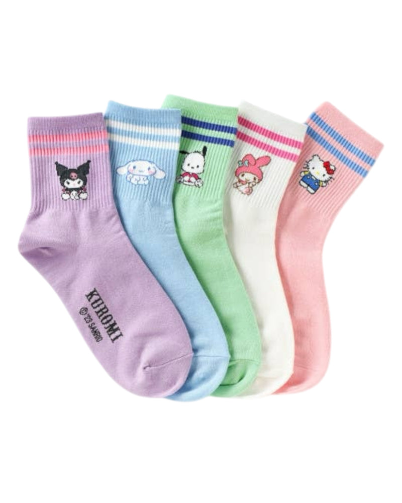 Sanrio Cotton Ankle Socks: Hello Kitty