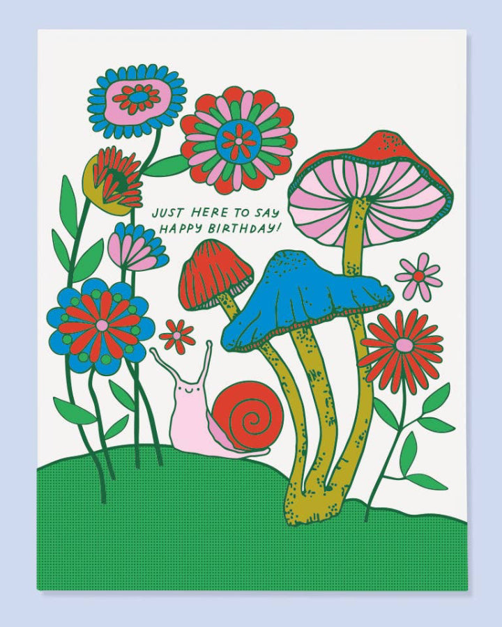 Snail Bday Card