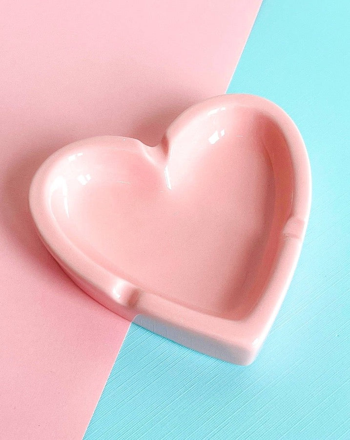 Candy Heart Ashtray