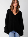 Black Elsie Sweater