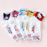 Sanrio Athletic Ankle Socks: Kuromi