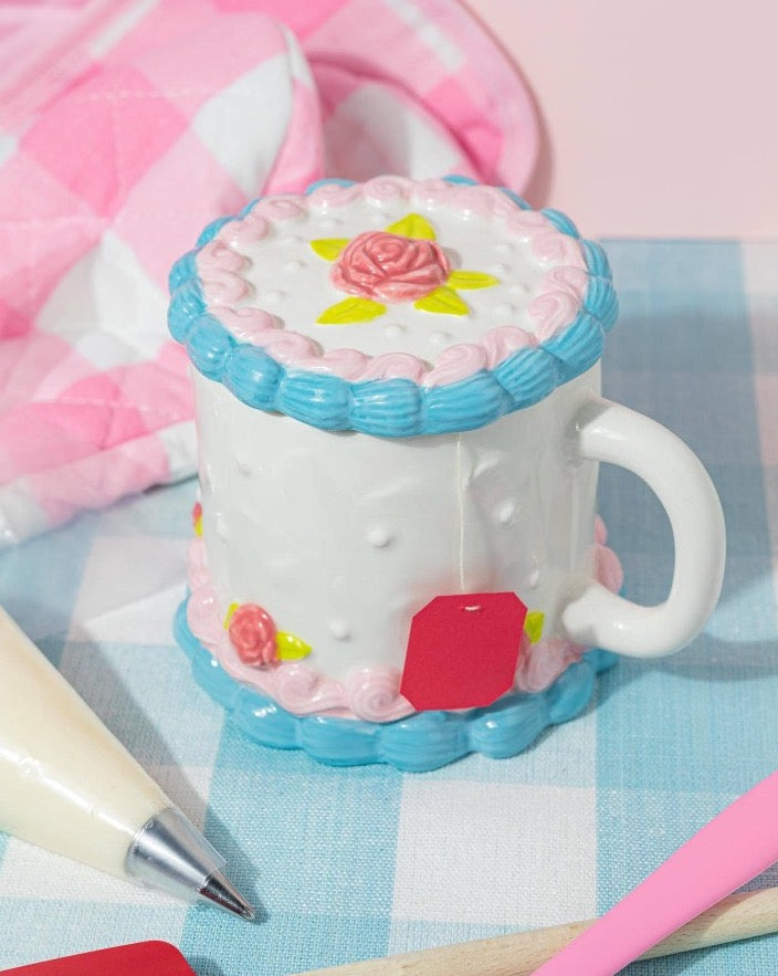 Cake Mug with Lid