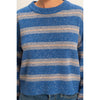 Striped Crew Neck Cozy Sweater