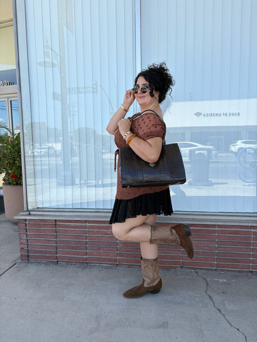 Plus Size Lace Mini Skort