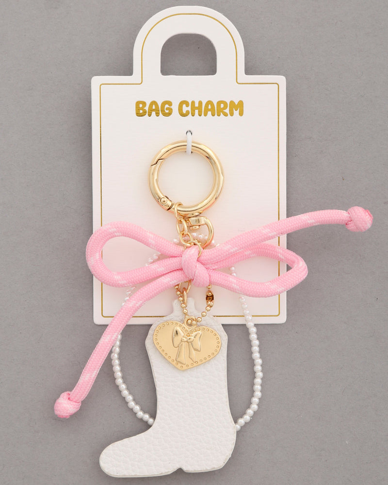 Cow Girly Bag Charm