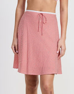 Gingham Bias A Line Skirt
