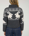 Bunny Jacquard Cardigan