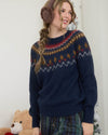 Aksel Fuzzy Fair Isle Sweater