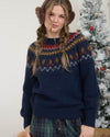 Aksel Fuzzy Fair Isle Sweater