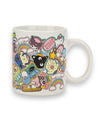 Hello Kitty & Friends Sticker Collection 16 oz. Ceramic Mug