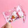 Sanrio Pastel Candy Key Ring Chain Zipper Charm Random Pack