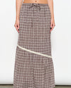 Ellis Plaid Maxi Skirt