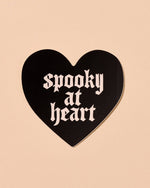 Spooky At Heart Vinyl Sticker