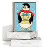 Holiday Penguin Greeting Card