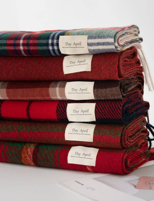 Holiday Tartan Plaid Scarf