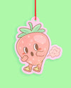 Strawberry Toot Funny Fruit Scented Car Air Freshener