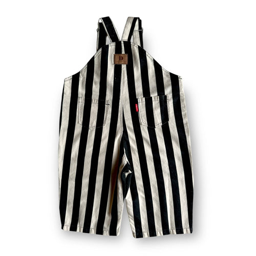 Kids Striped Overalls