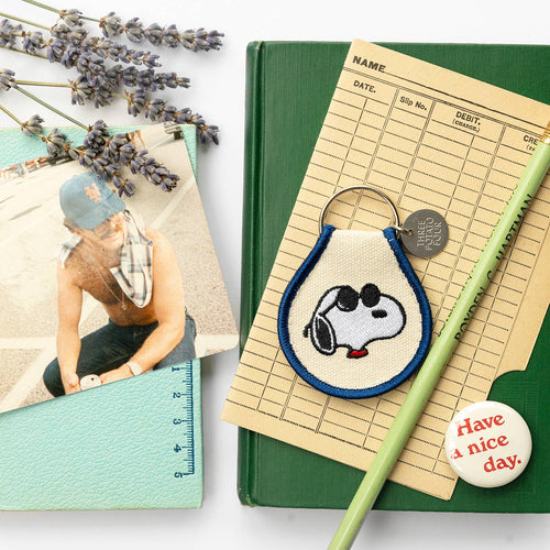 3P4 x Peanuts® - Joe Cool Patch Keychain