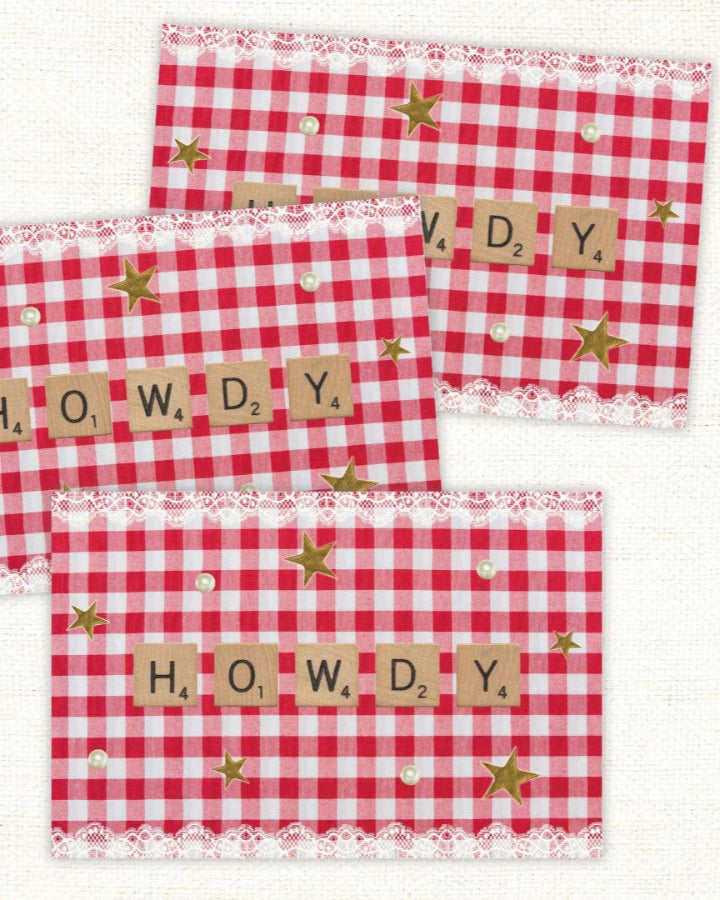 Howdy Postcard Set