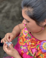 Fish Seed Bead Keychain - Guatemala