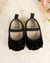 Baby Velvet Bow Ballet Flats