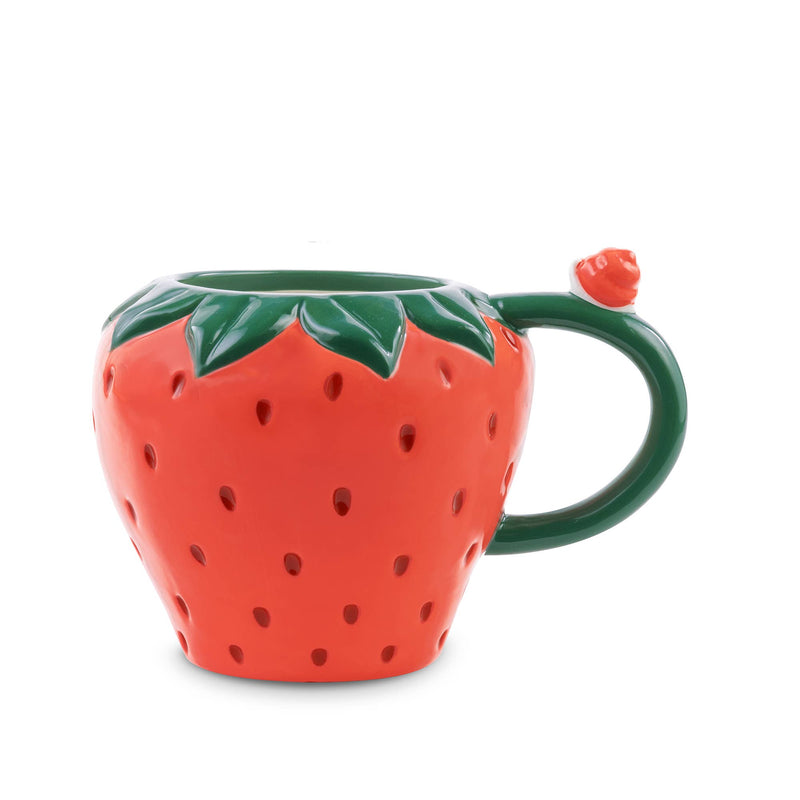 Ceramic Mug, Strawberry