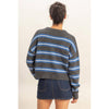 Striped Crew Neck Cozy Sweater