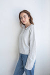 Light Gray Piper Cardigan