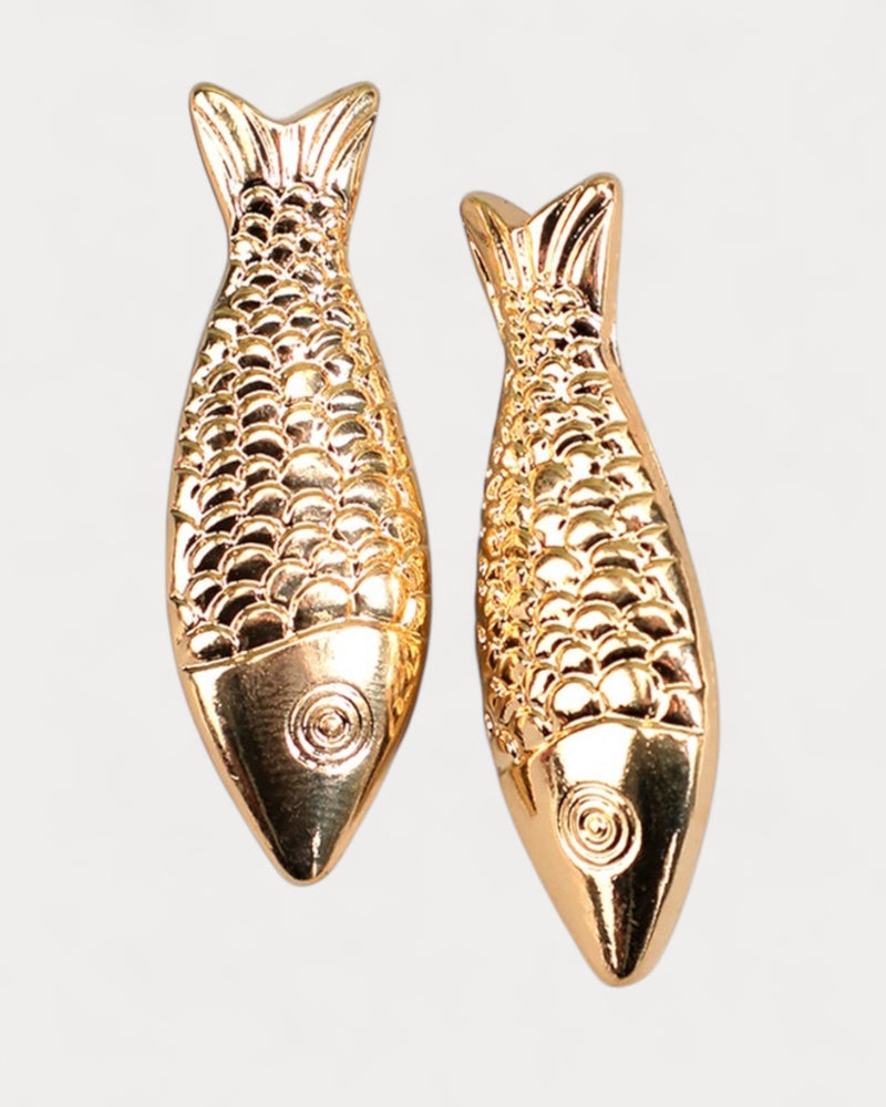 Gold Fish Studs