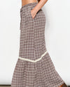 Ellis Plaid Maxi Skirt