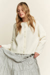 Cozy Ivory  Knit Cardigan