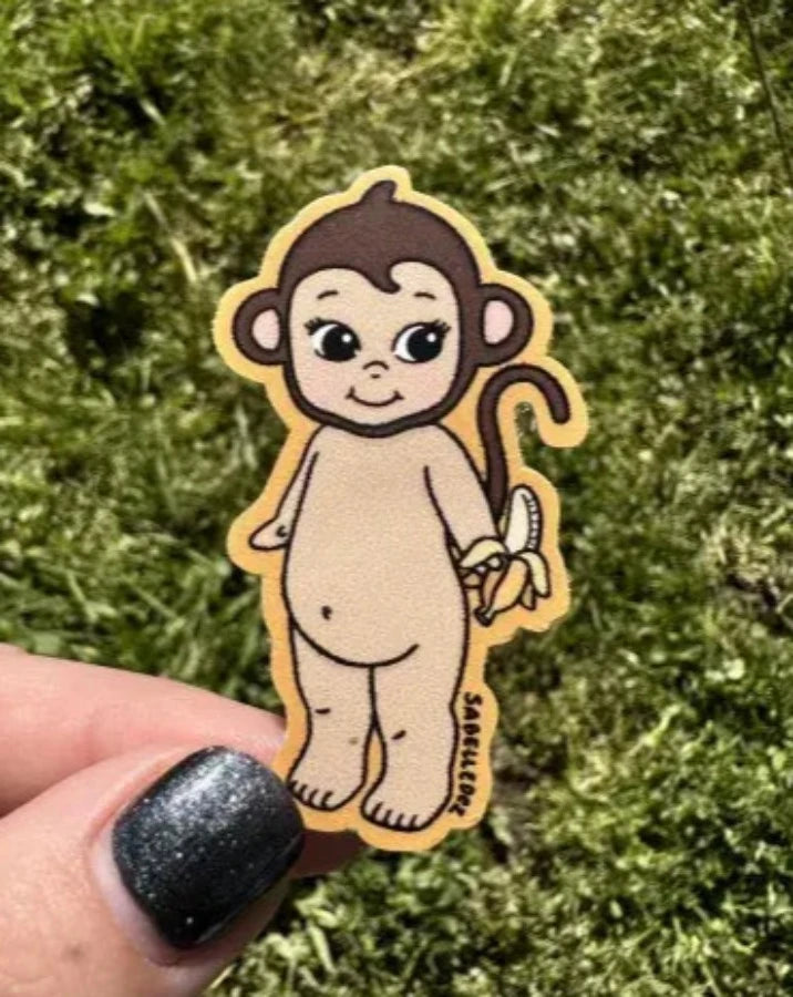 Monkey Sonny Angel Sticker