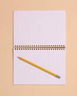 Tulip Letterpress Spiral Notebook