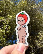 Angry Strawbaby Sticker