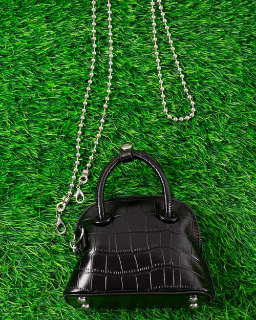 Faux Croc Mini Kids Bag