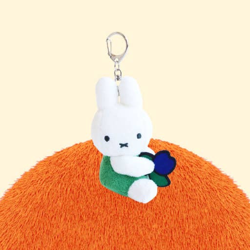 Miffy & Friends with Flower Plush Key Chain bag Charm