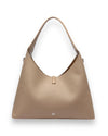 Beige Sienna Pebble Shoulder Bag