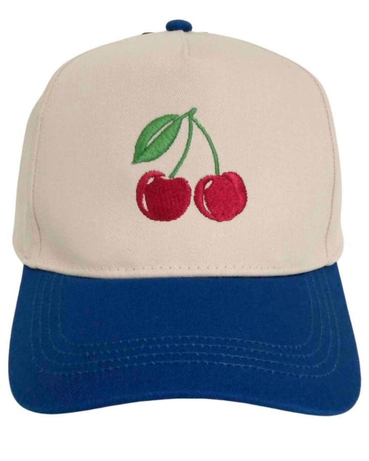 Cherry Blue Bill Cap