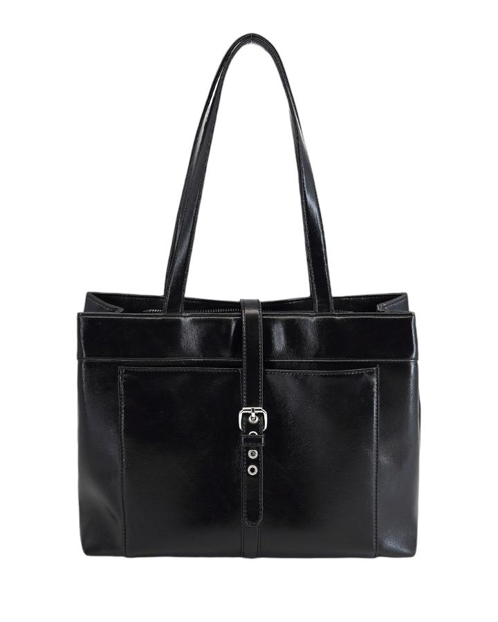 Black Scarlett Retro Tote Bag