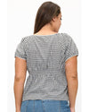 Plus Size Lucie Gingham Top