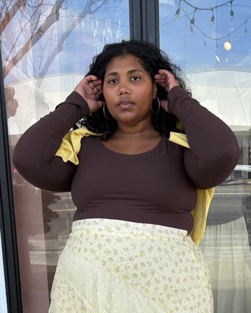 Chocolate Recycled Butter Top