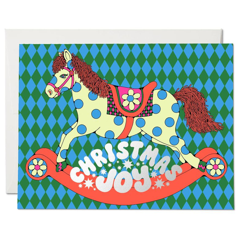 Christmas Horse Greeting Card