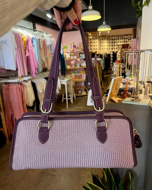 Vintage Purple Handbag