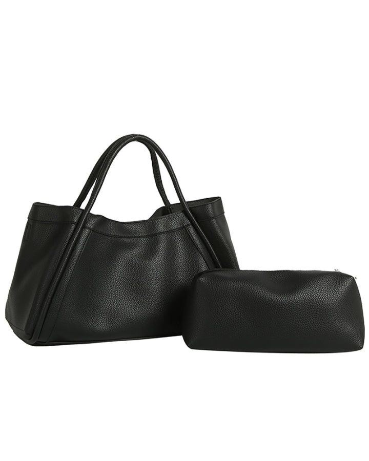 Black Satchel Hand Bag