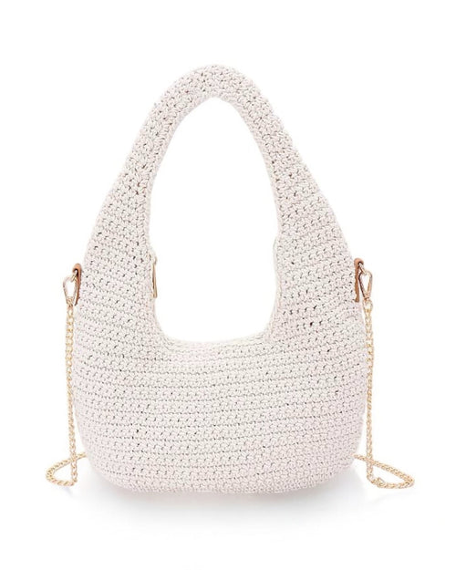 Ivory Braided Blythe Bag