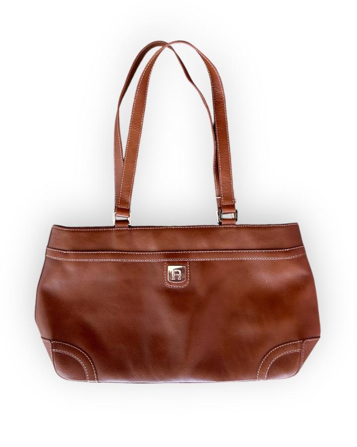 Vintage Brown Leather Bag