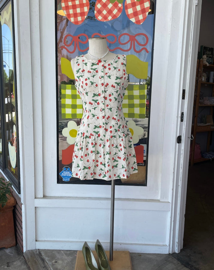 Strawberry Fields Mini Dress