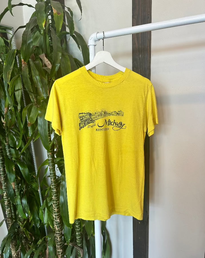 Vintage Yellow Midway Tee