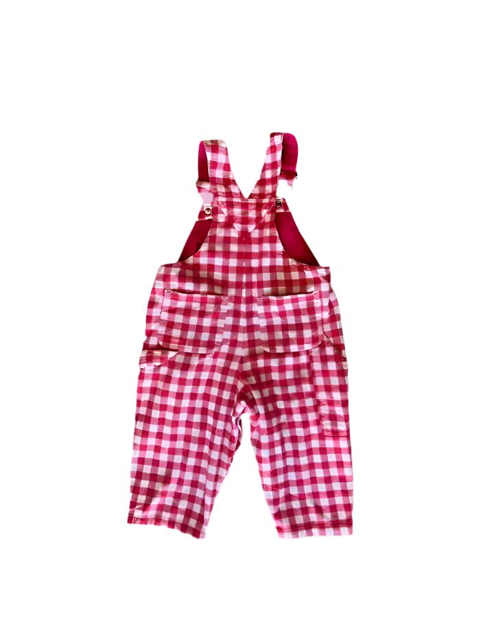 Vintage Gap Checkered Overalls